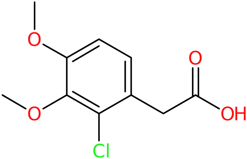 CAS: 6834-51-1 | 2-(2-Chloro-3,4-dimethoxyphenyl)acetic acid, NX58152