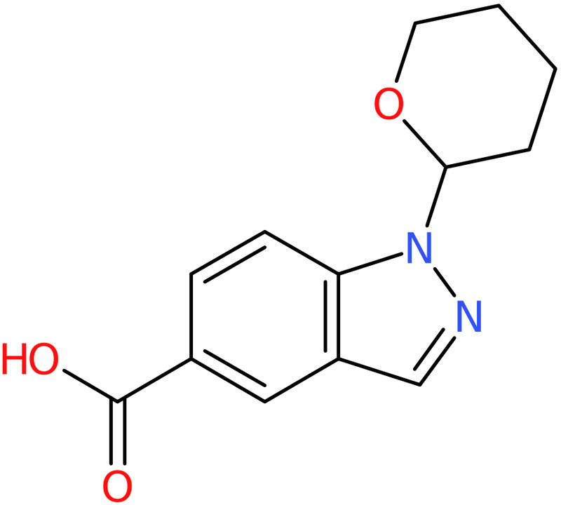 CAS: 1000576-28-2 | 1-(Tetrahydro-2H-pyran-2-yl)-1H-indazole-5-carboxylic acid, NX10196