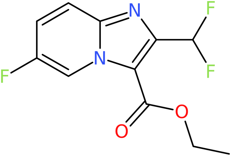 CAS: 2451256-53-2 | Ethyl 2-(difluoromethyl)-6-fluoroimidazo[1,2-a]pyridine-3-carboxylate, NX37281