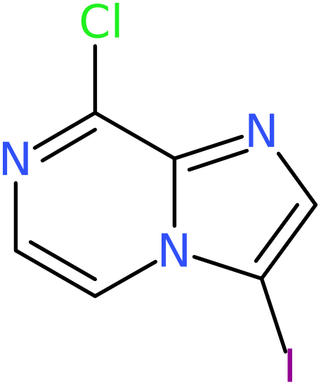 CAS: 1049677-32-8 | 8-Chloro-3-iodoimidazo[1,2-a]pyrazine, >97%, NX12440