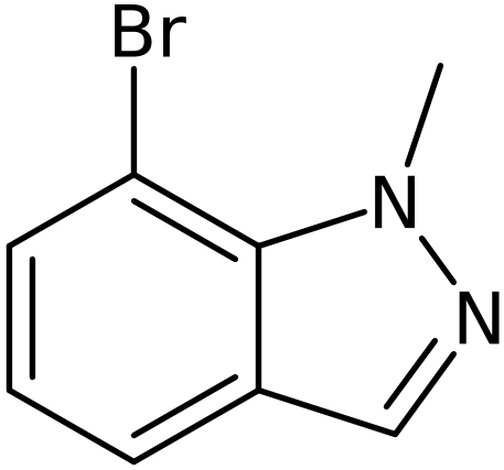 CAS: 1000576-59-9 | 7-Bromo-1-methyl-1H-indazole, NX10198