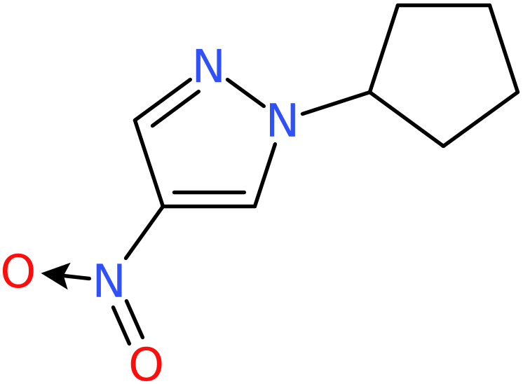 CAS: 1245772-56-8 | 1-Cyclopentyl-4-nitro-1H-pyrazole, >98%, NX18862