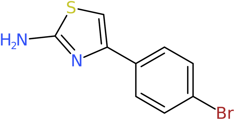 CAS: 2103-94-8 | 2-Amino-4-(4-bromophenyl)-1,3-thiazole, >98%, NX34040
