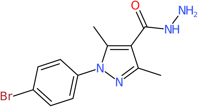 1-(4-Bromophenyl)-3,5-dimethyl-1H-pyrazole-4-carbohydrazide, NX73779