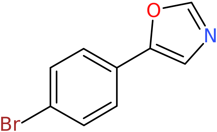 CAS: 72571-06-3 | 5-(4-Bromophenyl)-1,3-oxazole, NX59702