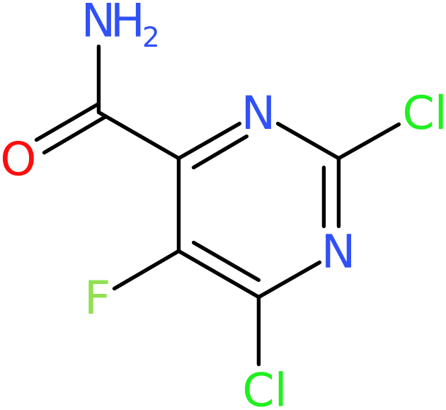 CAS: 2006277-92-3 | 2,6-Dichloro-5-fluoropyrimidine-4-carboxamide, NX32808