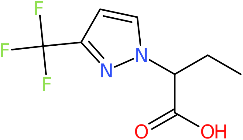 CAS: 1006473-54-6 | 2-[3-(Trifluoromethyl)-1H-pyrazol-1-yl]butanoic acid, NX10705
