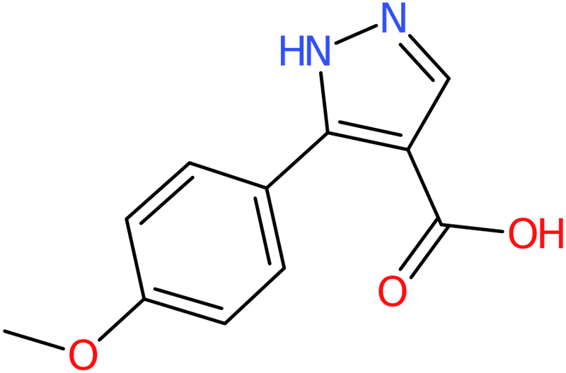 CAS: 618383-46-3 | 5-(4-Methoxyphenyl)-1H-pyrazole-4-carboxylic acid, NX55303