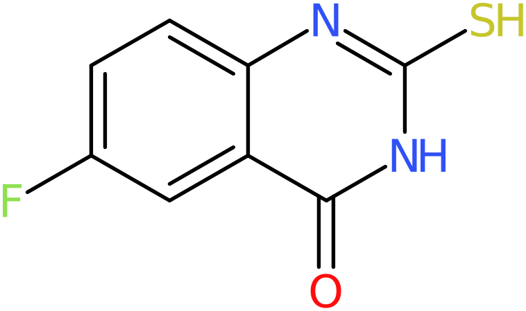 CAS: 69661-42-3 | 6-Fluoro-2-mercaptoquinazolin-4(3H)-one, >95%, NX58673