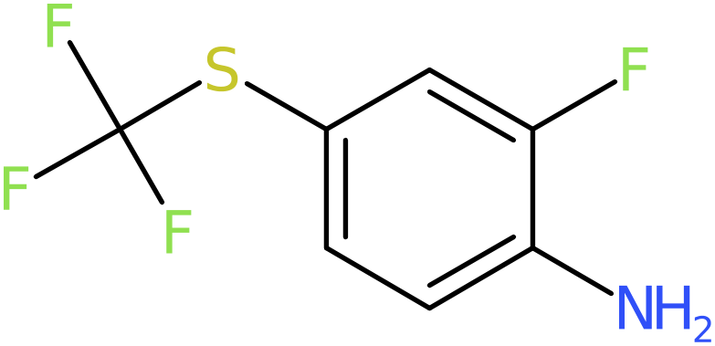 CAS: 596850-17-8 | 2-fluoro-4-(trifluoromethylthio)aniline, >95%, NX54325