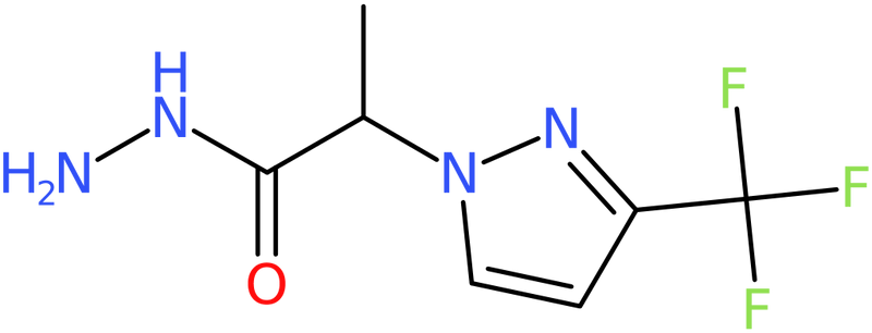CAS: 1006327-06-5 | 2-[3-(Trifluoromethyl)-1H-pyrazol-1-yl]propanehydrazide, NX10621