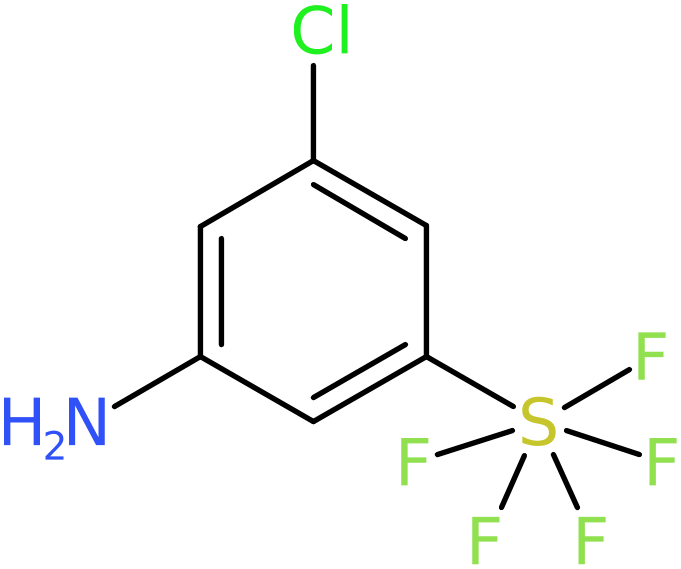 CAS: 1240257-97-9 | 3-Chloro-5-(pentafluorosulfur)aniline, >98%, NX18672