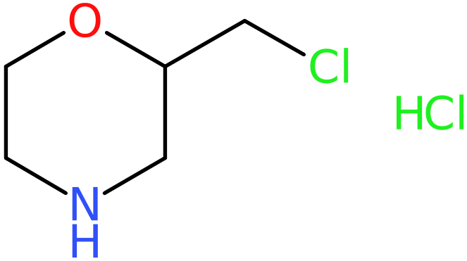 2-(Chloromethyl)morpholine hydrochloride, >97%, NX74414