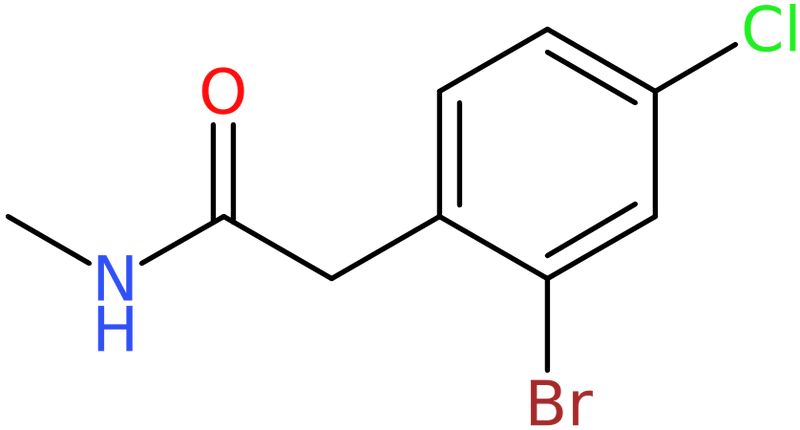 2-(2-Bromo-4-chlorophenyl)-N-methylacetamide, NX73975