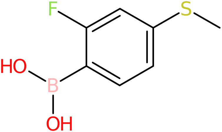 CAS: 957060-84-3 | 2-Fluoro-4-(methylsulphanyl)benzeneboronic acid, >98%, NX71044
