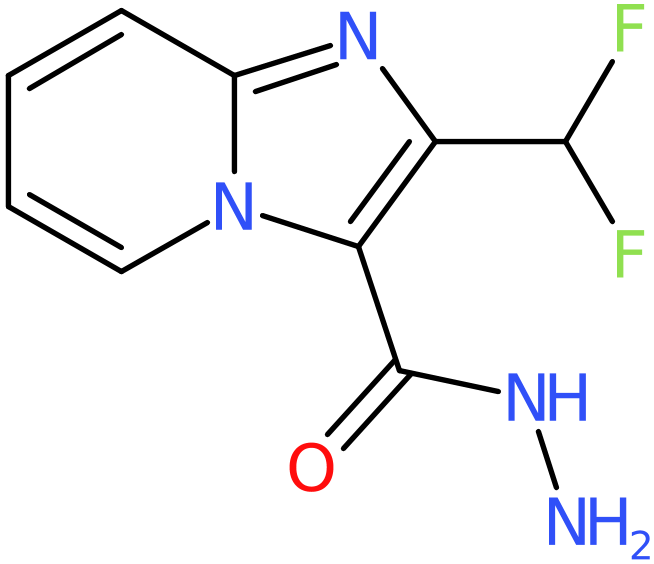 CAS: 2451256-41-8 | 2-(Difluoromethyl)imidazo[1,2-a]pyridine-3-carbohydrazide, NX37270