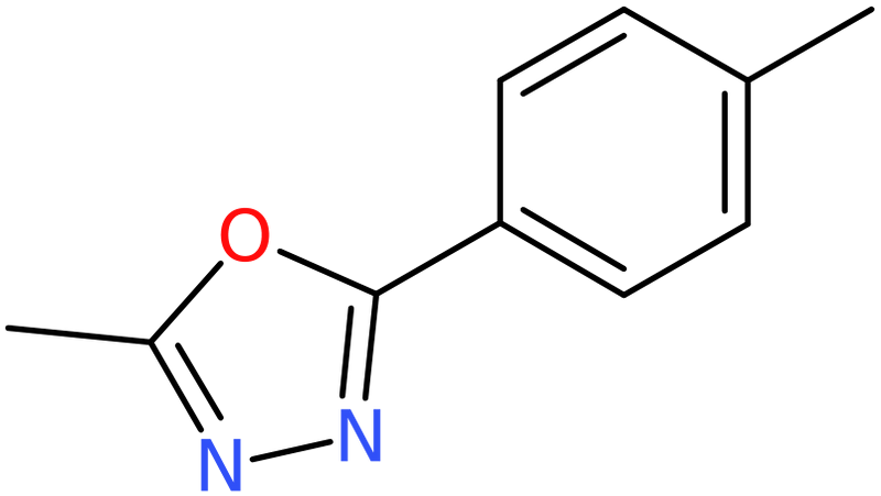 2-Methyl-5-(4-methylphenyl)-1,3,4-oxadiazole, NX73921