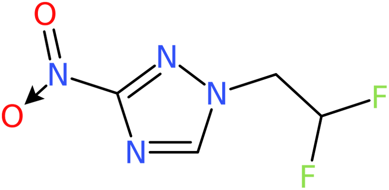 1-(2,2-Difluoroethyl)-3-nitro-1H-1,2,4-triazole, NX74627