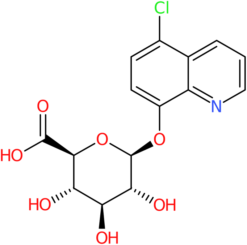 CAS: 65851-39-0 | 5-Chloro-8-hydroxyquinoline beta-D-glucuronide, Min., >98%, NX57165