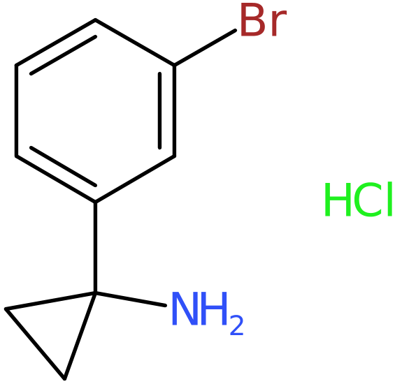CAS: 597563-15-0 | 1-(3-Bromophenyl)cyclopropan-1-amine hydrochloride, NX54358