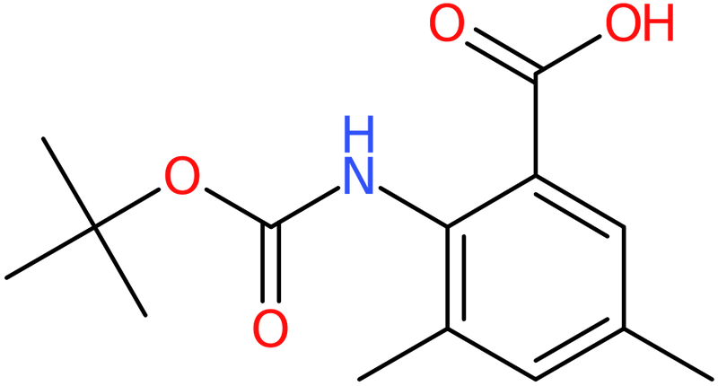 CAS: 669713-57-9 | 2-{[(tert-Butoxy)carbonyl]amino}-3,5-dimethylbenzoic acid, NX57598