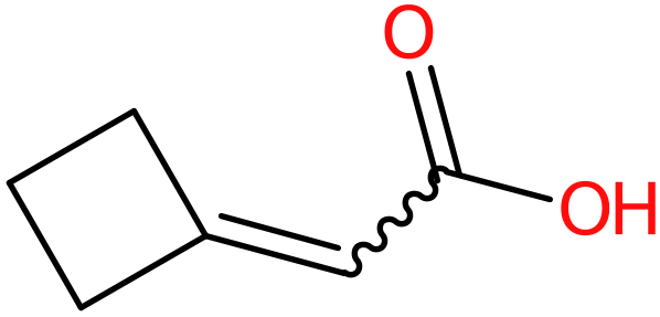 CAS: 25021-04-9 | 2-Cyclobutylideneacetic acid, NX37551