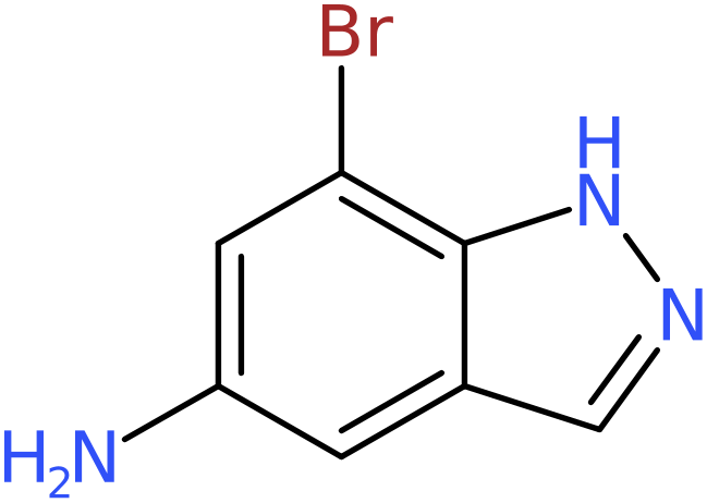 CAS: 953411-10-4 | 7-Bromo-1H-indazol-5-amine, >98%, NX70852