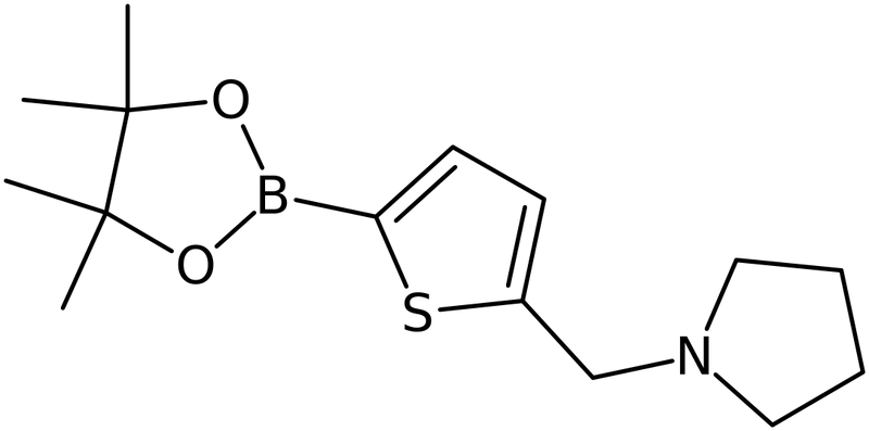 CAS: 1218790-45-4 | 5-((Pyrrolidine)methyl) -2-thiopheneboronic acid pinacol ester, NX17878