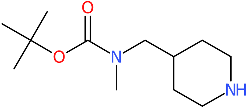 CAS: 138022-04-5 | tert-Butyl methyl(piperidin-4-ylmethyl)carbamate, NX22868