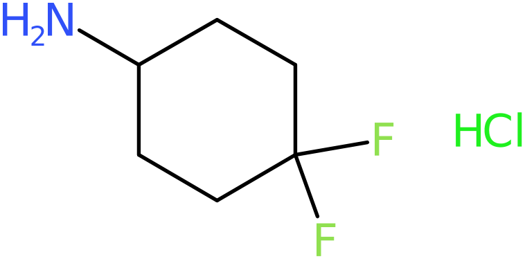 CAS: 675112-70-6 | 4,4-Difluorocyclohexan-1-amine hydrochloride, >98%, NX57791