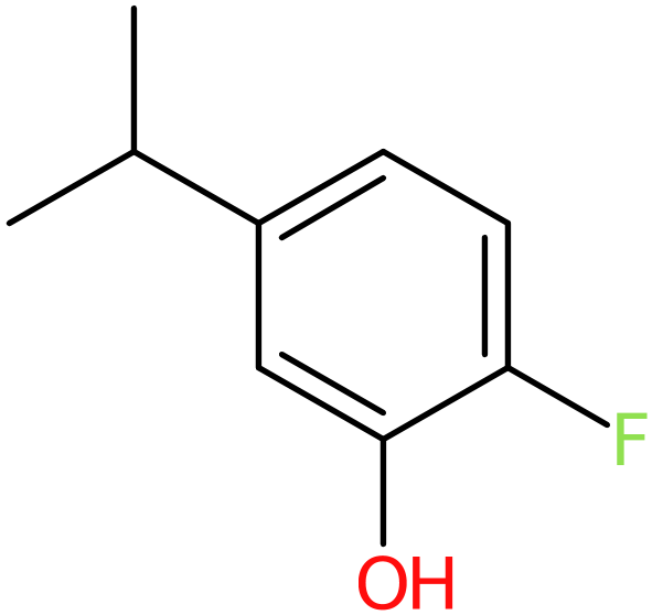 2-Fluoro-5-(propan-2-yl)phenol, >95%, NX74783