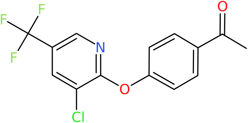 CAS: 217186-15-7 | 1-(4-{[3-Chloro-5-(trifluoromethyl)pyridin-2-yl]oxy}phenyl)ethan-1-one, NX34744