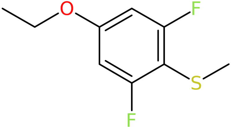 CAS: 2383893-49-8 | (4-Ethoxy-2,6-difluorophenyl)(methyl)sulfane, >97%, NX36672