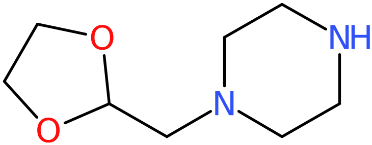 CAS: 682802-92-2 | 1-[(1,3-Dioxolan-2-yl)methyl]piperazine, NX58100