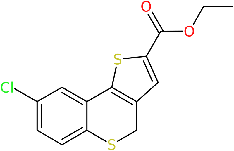Ethyl 8-chloro-4H-thieno[3,2-c]thiochromene-2-carboxylate, NX73918