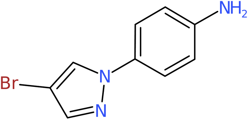 CAS: 681441-17-8 | 4-(4-Bromo-1H-pyrazol-1-yl)aniline, NX58058