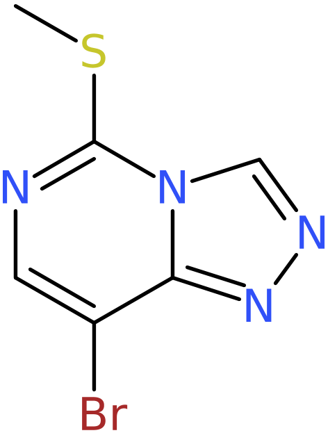 CAS: 99451-55-5 | 8-Bromo-5-(methylthio)[1,2,4]triazolo[4,3-c]pyrimidine, NX71850