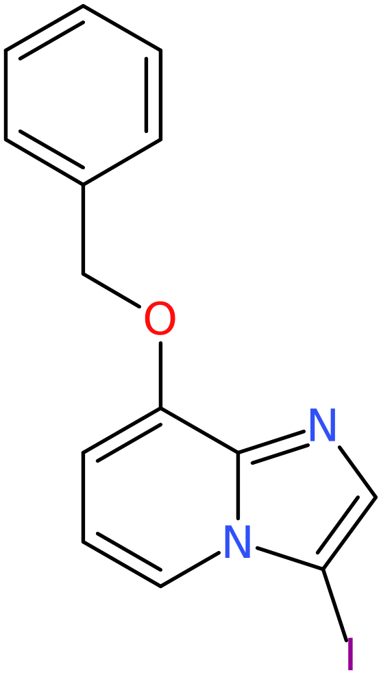 CAS: 885276-38-0 | 8-(Benzyloxy)-3-iodoimidazo[1,2-a]pyridine, NX66323