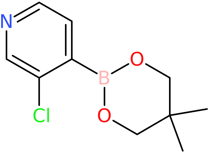 CAS: 915070-52-9 | 3-Chloropyridine-4-boronic acid, neopentyl glycol ester, NX68647