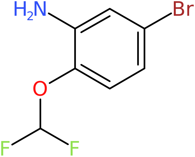 CAS: 1258650-63-3 | 5-Bromo-2-(difluoromethoxy)aniline, >95%, NX19261
