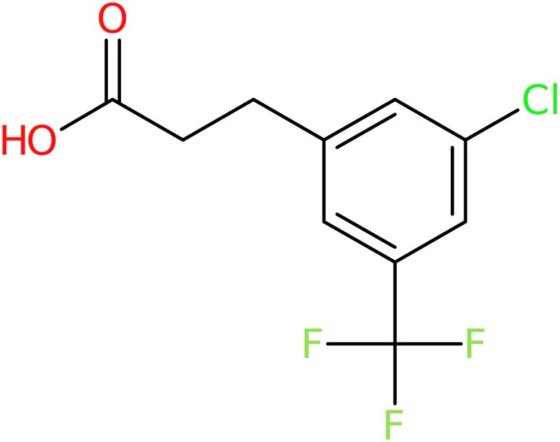 CAS: 916420-78-5 | 3-[3-Chloro-5-(trifluoromethyl)phenyl]propionic acid, >98%, NX68789