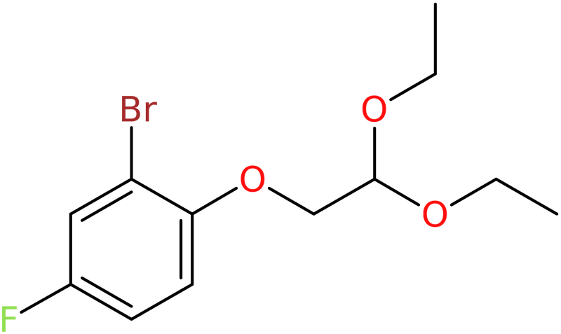 CAS: 253429-18-4 | 2-Bromo-1-(2,2-diethoxyethoxy)-4-fluorobenzene, NX37835