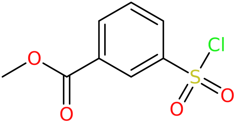 CAS: 63555-50-0 | Methyl 3-(chlorosulphonyl)benzoate, NX56270