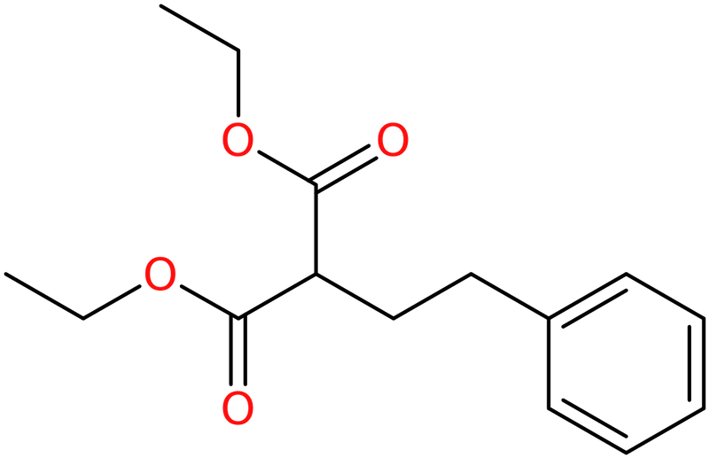 CAS: 6628-68-8 | Diethyl 2-(2-phenylethyl)malonate, >98%, NX57348