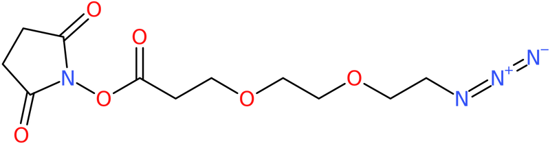 Azido-PEG2-NHS ester, NX72387