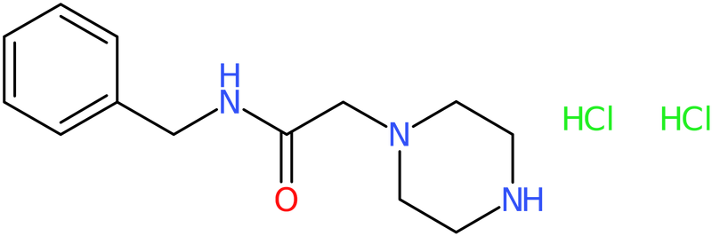 CAS: 827614-58-4 | N-Benzyl-2-(piperazin-1-yl)acetamide dihydrochloride, >97%, NX63008