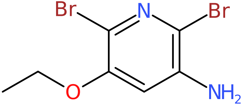 CAS: 1000018-10-9 | 3-Amino-2,6-dibromo-5-ethoxypyridine, NX10064