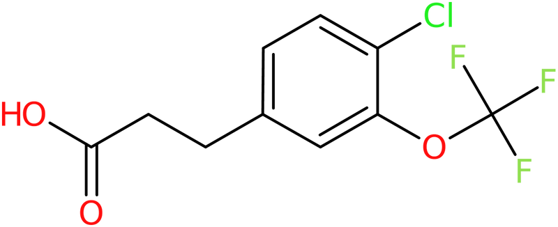 CAS: 916420-75-2 | 3-[4-Chloro-3-(trifluoromethoxy)phenyl]propionic acid, >98%, NX68787