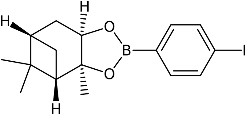 (1S,2S,6R,8S)-4-(4-Iodophenyl)-2,9,9-trimethyl-3,5-dioxa-4-boratricyclo[6.1.1.0_,6]decane, NX74064