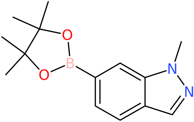 CAS: 1256359-09-7 | 1-Methyl-6-(4,4,5,5-tetramethyl-1,3,2-dioxaborolan-2-yl)-1H-indazole, NX19108